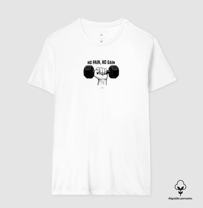 Camiseta premium No Pain, No Gain