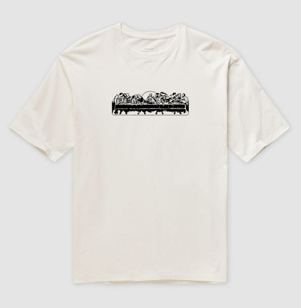 Camiseta oversized Última Ceia