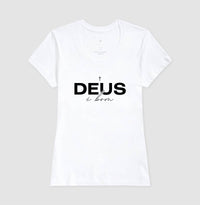 Camiseta tradicional Deus é bom
