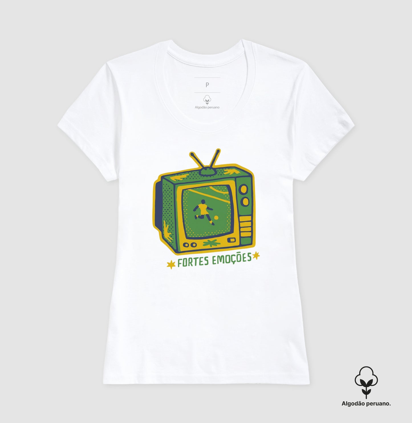 Camiseta Premium Fortes Emoções
