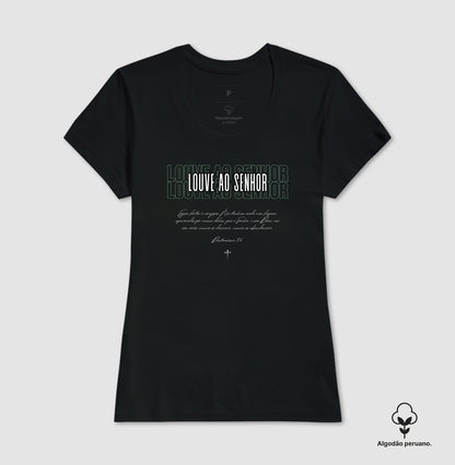 Camiseta premium Louve ao Senhor