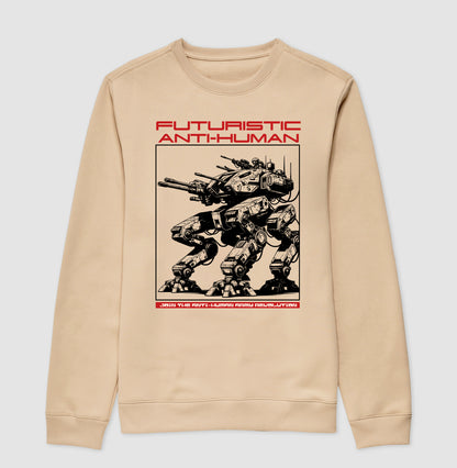 Moletom gola careca Futuristic Anti-Human