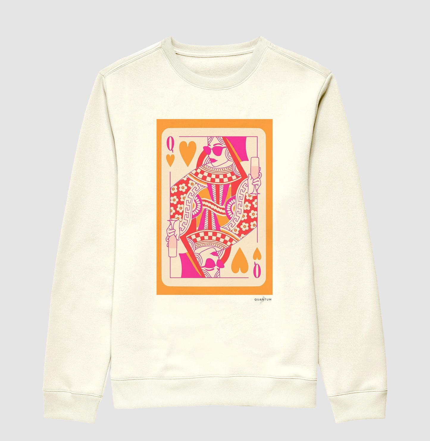 Moletom gola careca Dama