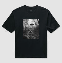 Camiseta oversized Missão Felina