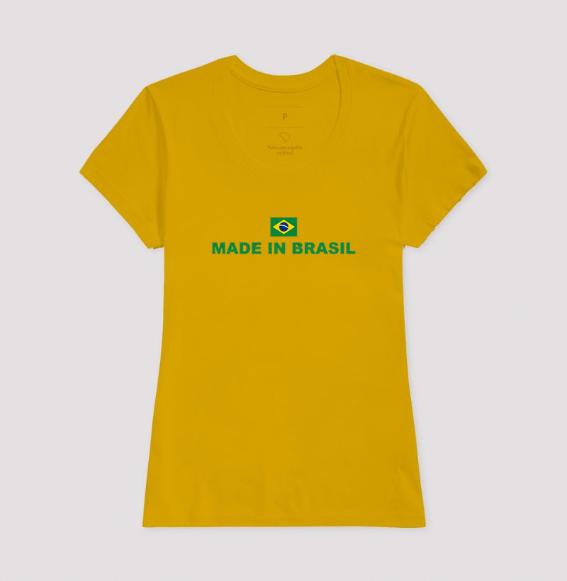 Camiseta Tradicional Made In Brasil