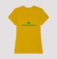 Camiseta Tradicional Made In Brasil