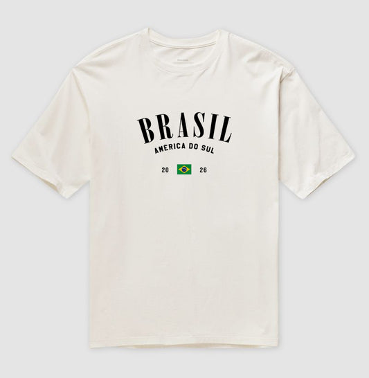 Camiseta Oversized América do Sul