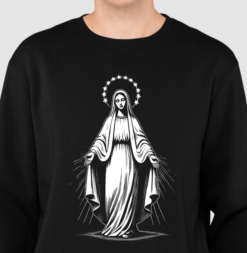 Moletom gola careca Nossa Senhora das Graças