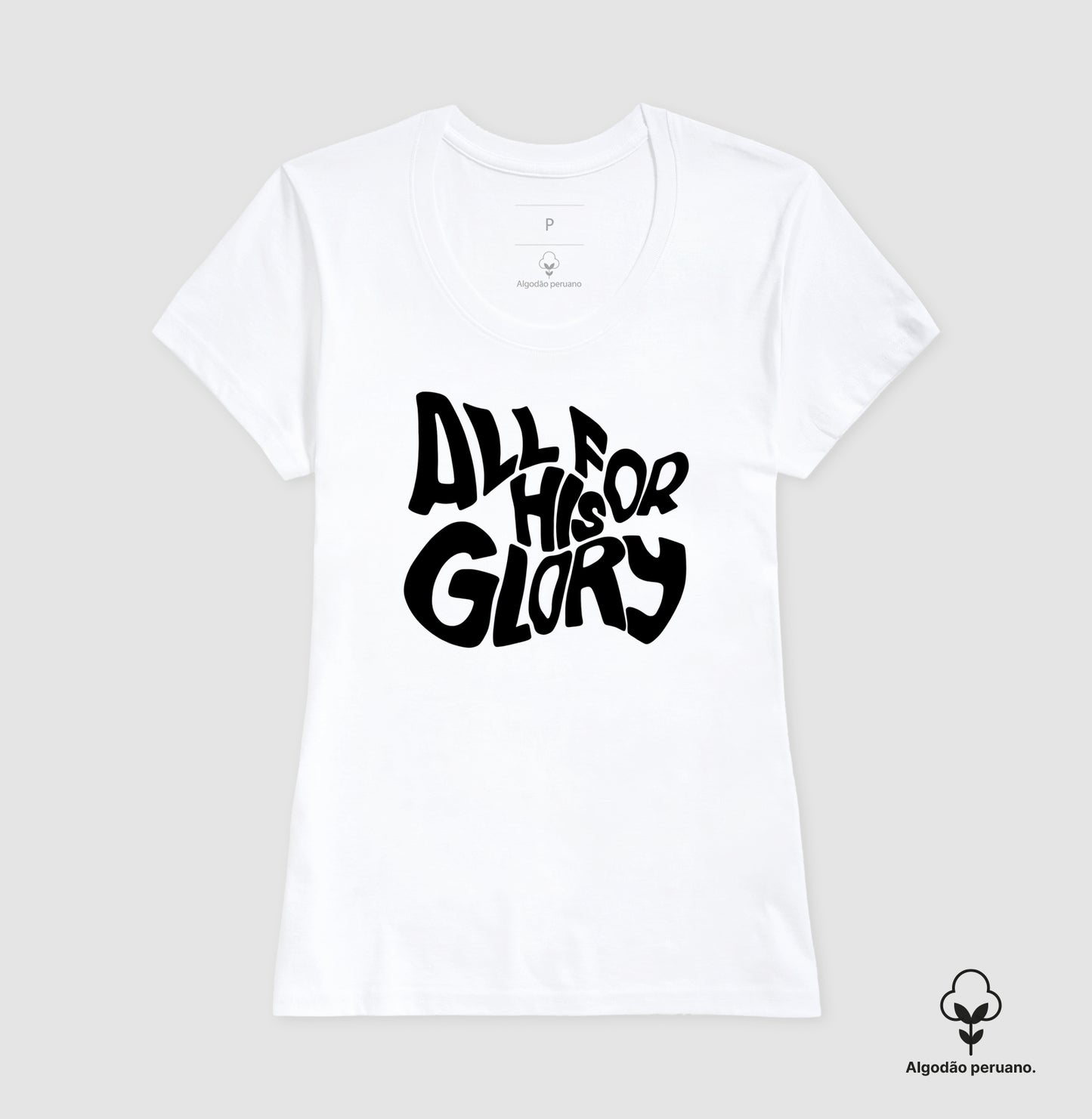 Camiseta premium All For His Glory