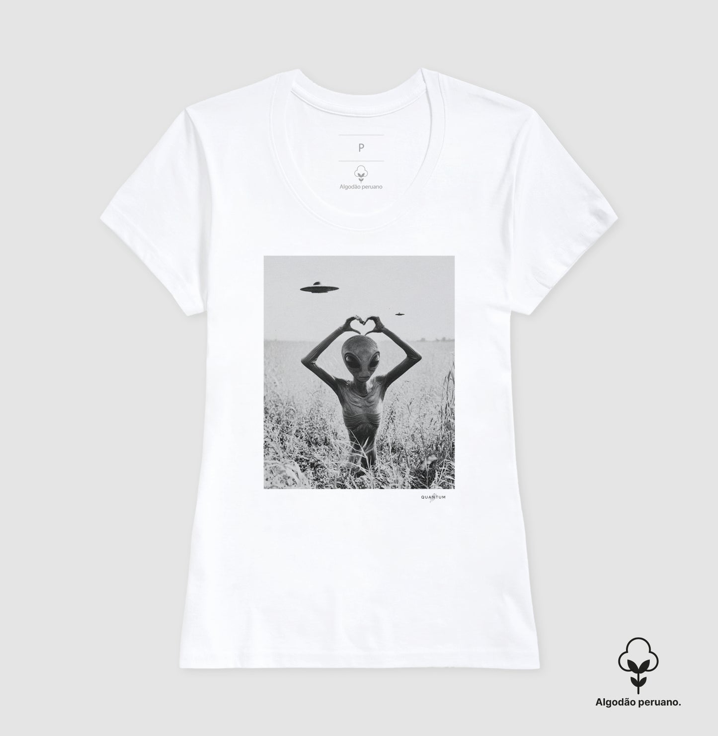 Camiseta Premium Alien Love