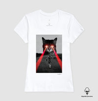 Camiseta premium Laser Cat