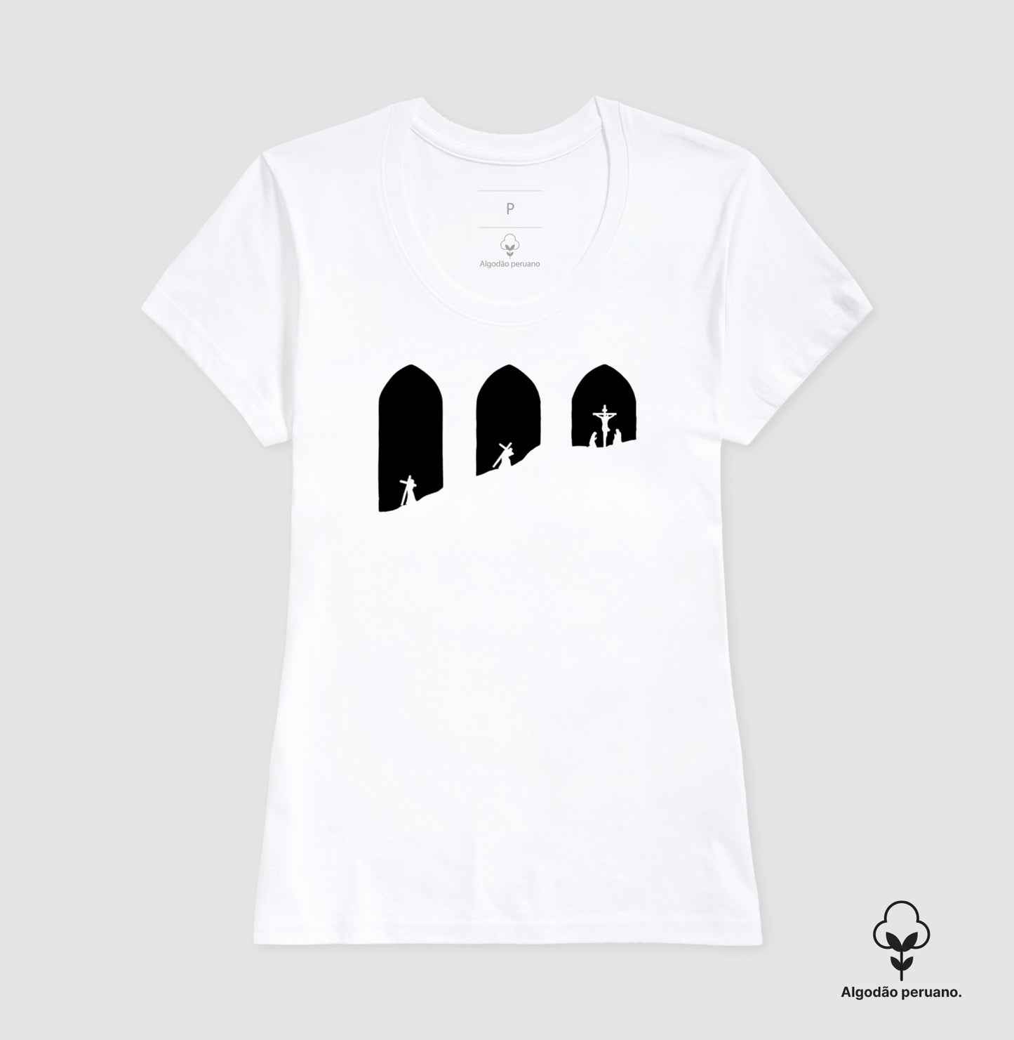 Camiseta premium Paixão de Cristo