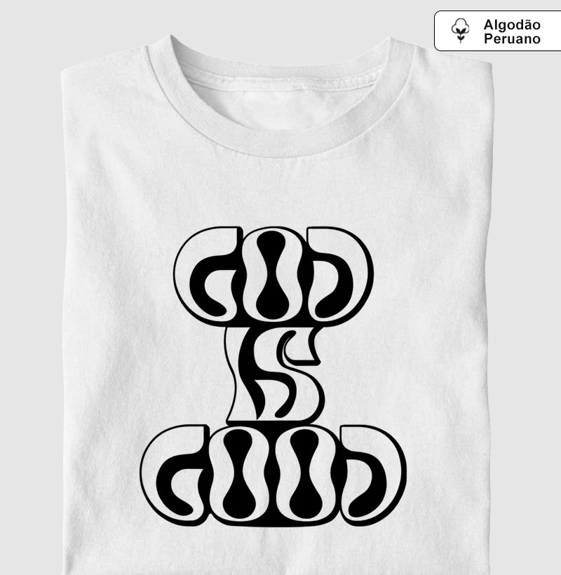 Camiseta premium God is good