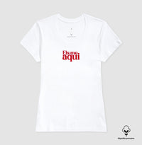Camiseta premium Eis-me aqui