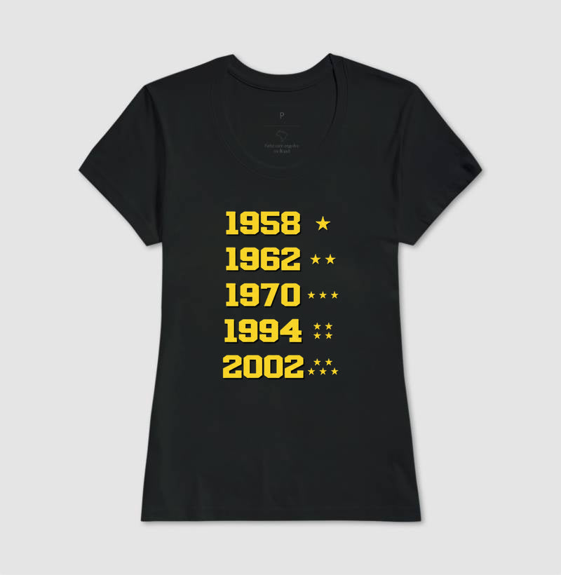 Camiseta Tradicional Títulos