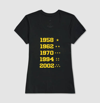 Camiseta Tradicional Títulos