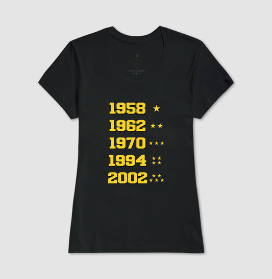 Camiseta Tradicional Títulos