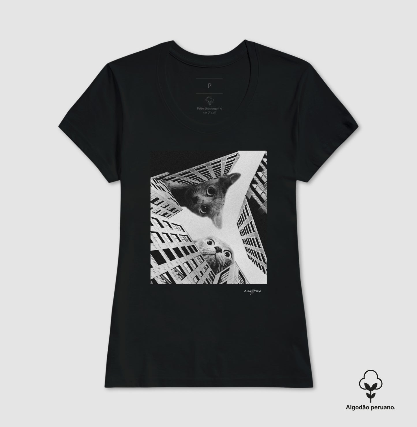 Camiseta Premium Vila dos Gatos