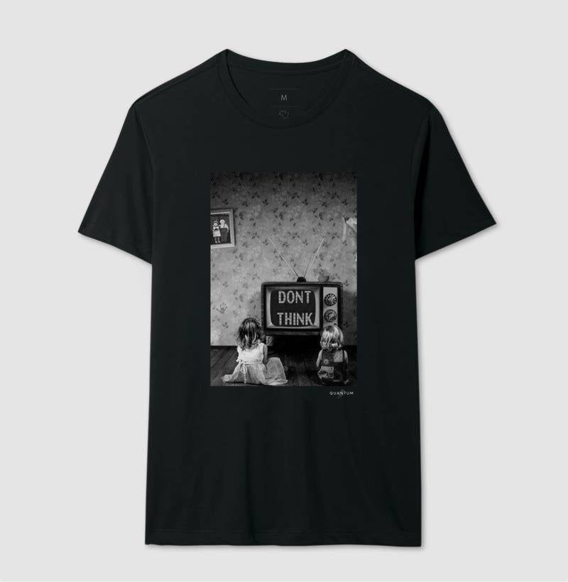 Camiseta Tradicional Não Pense