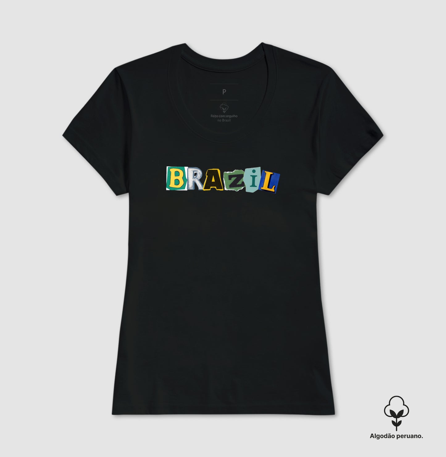 Camiseta Premium Colagem