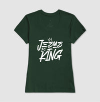 Camiseta tradicional Jesus is King