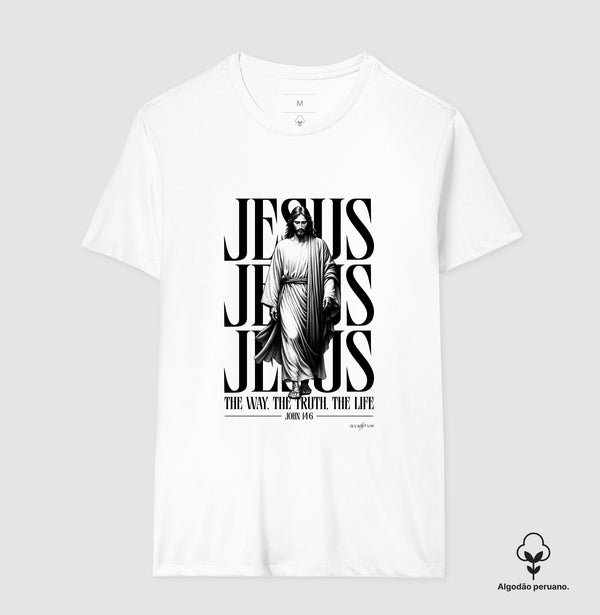 Camiseta premium Jesus is the way