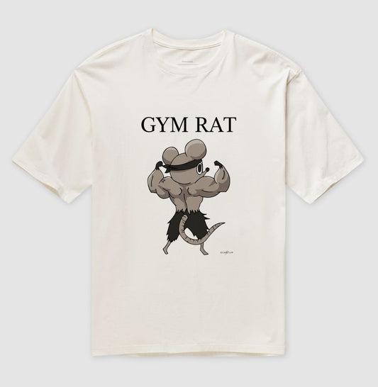 Camiseta Oversized Gym Rat
