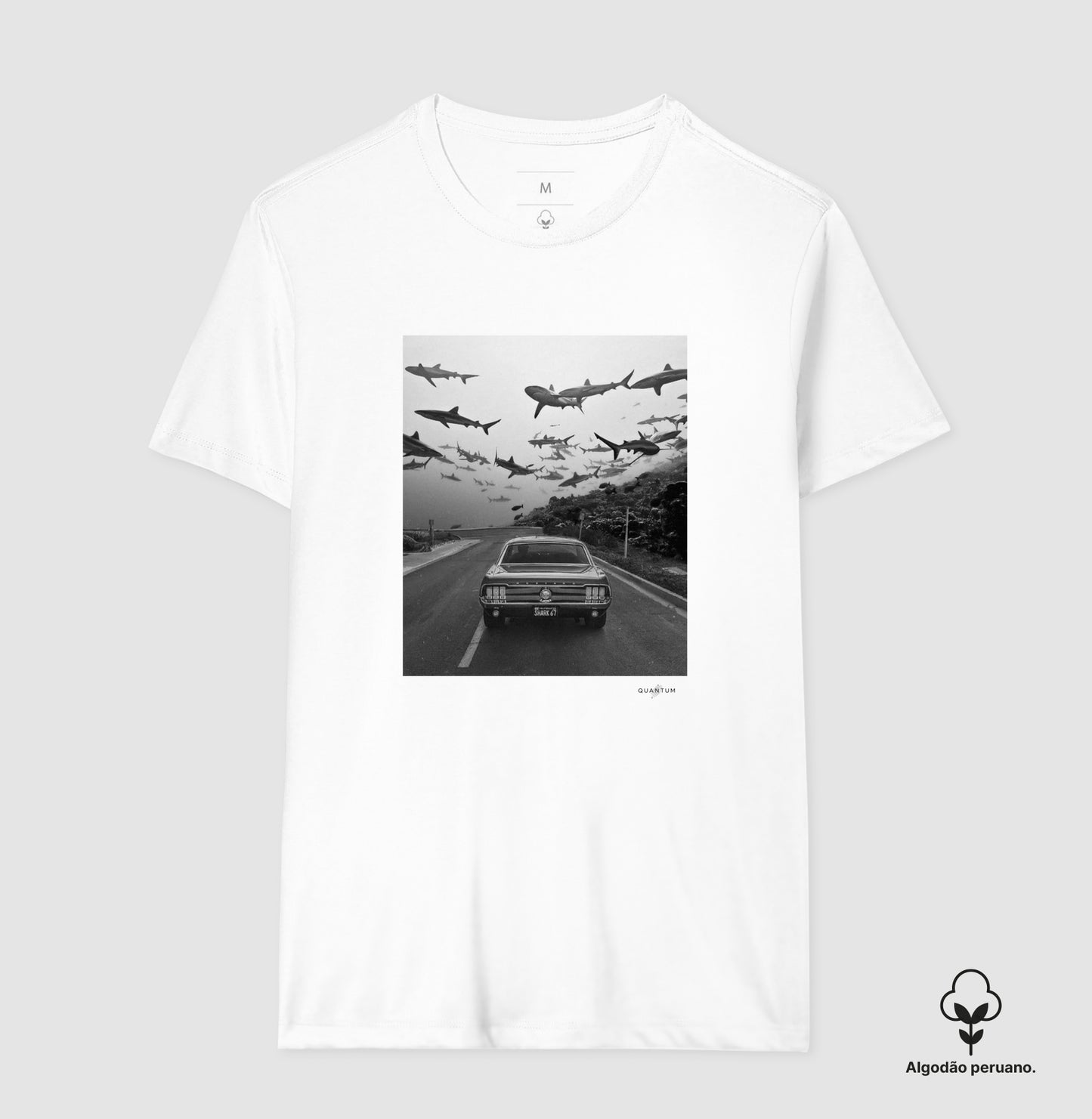 Camiseta Premium Shark Road