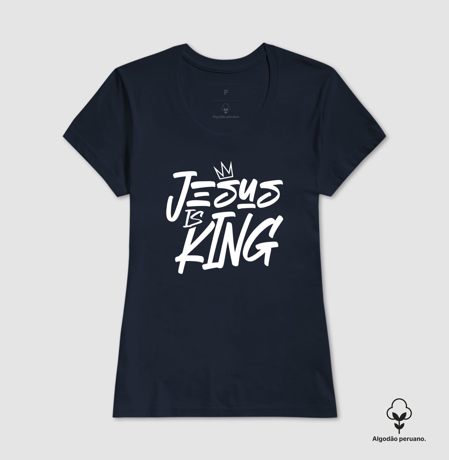 Camiseta premium Jesus is King