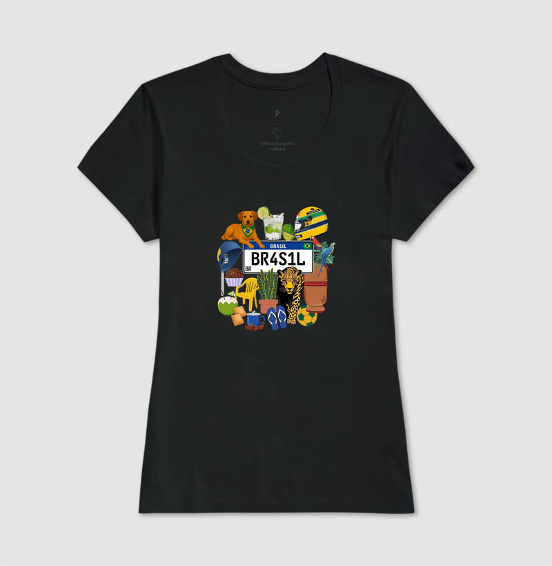 Camiseta Tradicional Brasilcore