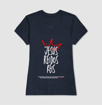Camiseta tradicional Jesus Rei dos Reis