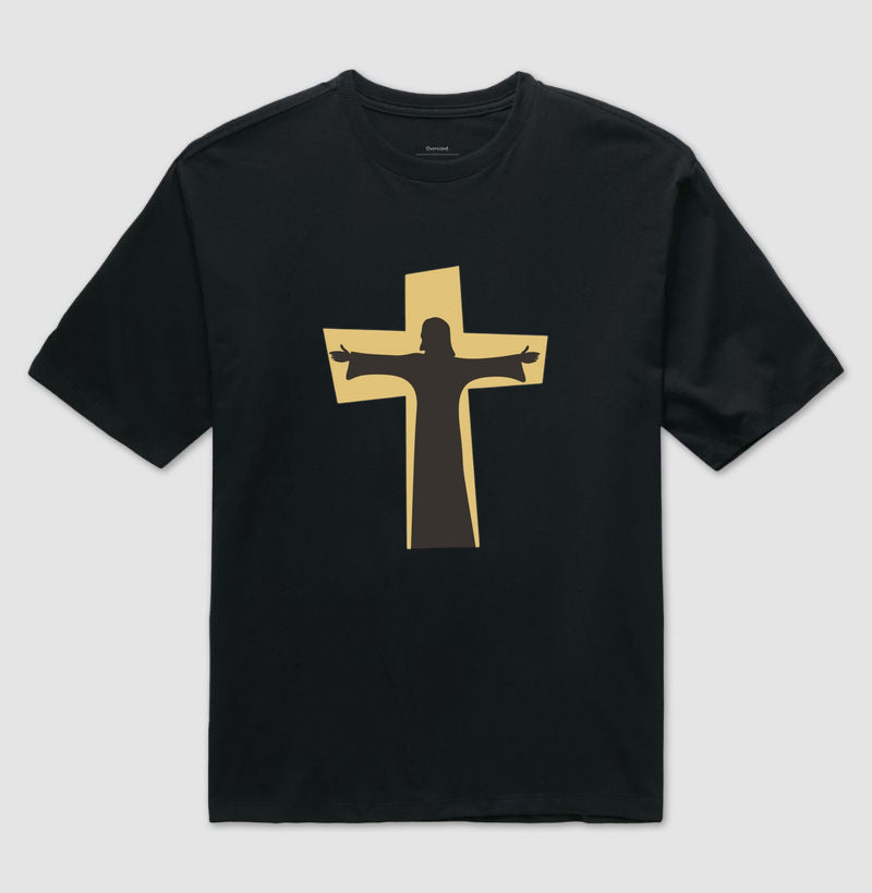 Camiseta oversized Vinde a Mim