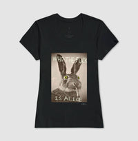 Camiseta Tradicional Perdido no País das Maravilhas