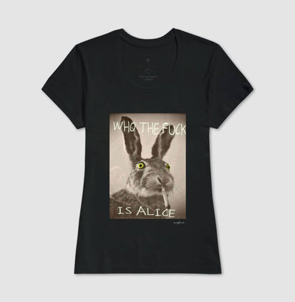 Camiseta Tradicional Perdido no País das Maravilhas