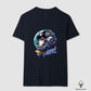 Camiseta premium astronauta futurista