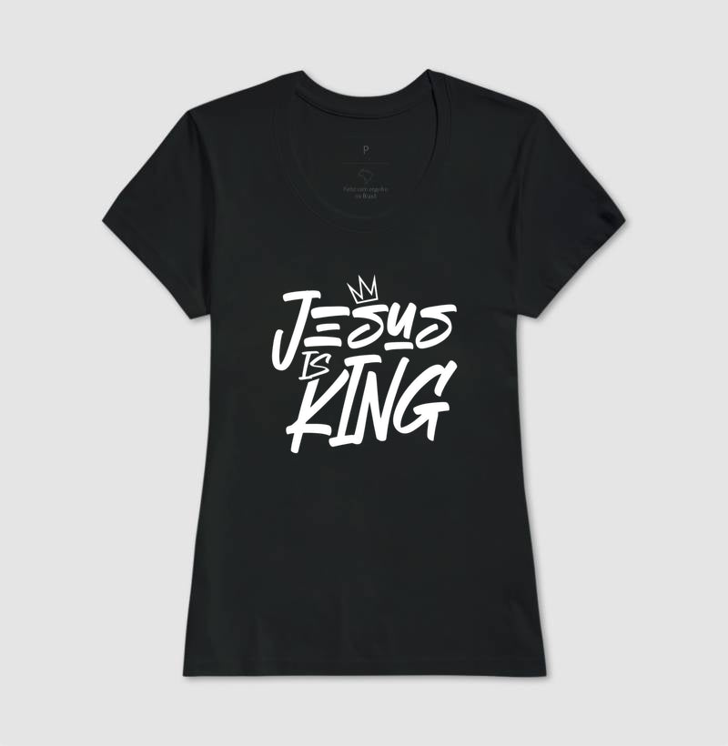 Camiseta tradicional Jesus is King