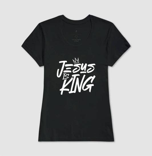 Camiseta tradicional Jesus is King