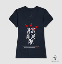 Camiseta premium Jesus Rei dos Reis