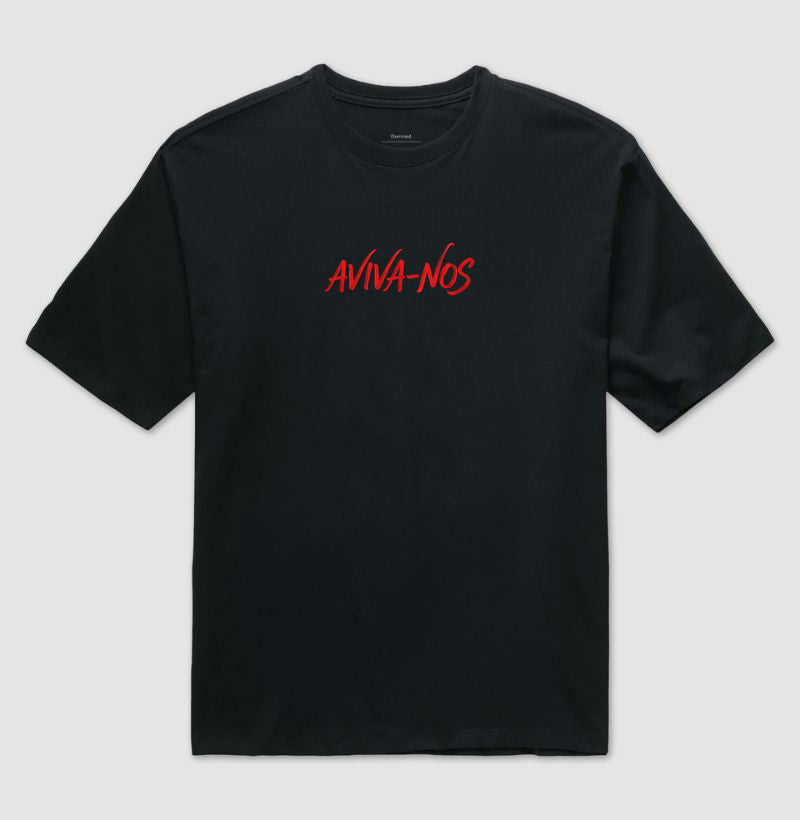 Camiseta oversized Aviva-nos