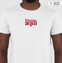 Camiseta premium Eis-me aqui