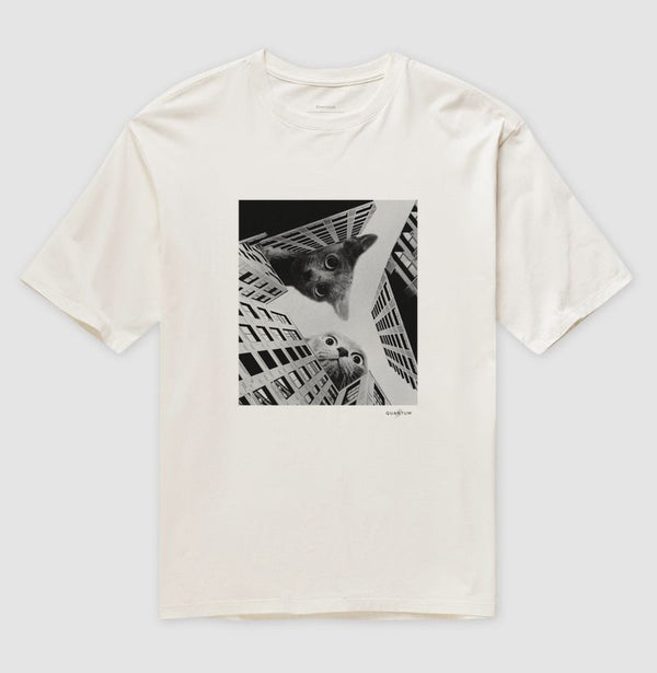 Camiseta oversized Vila dos Gatos