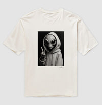 Camiseta oversized Vibe de Outro Planeta