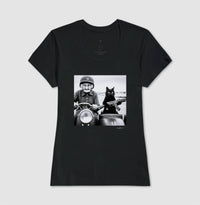 Camiseta Tradicional Black Cat Command