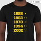 Camiseta Premium Títulos
