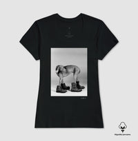 Camiseta premium O Cão de Botas