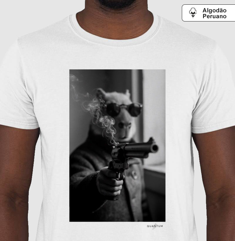 Camiseta premium Capivara Noir