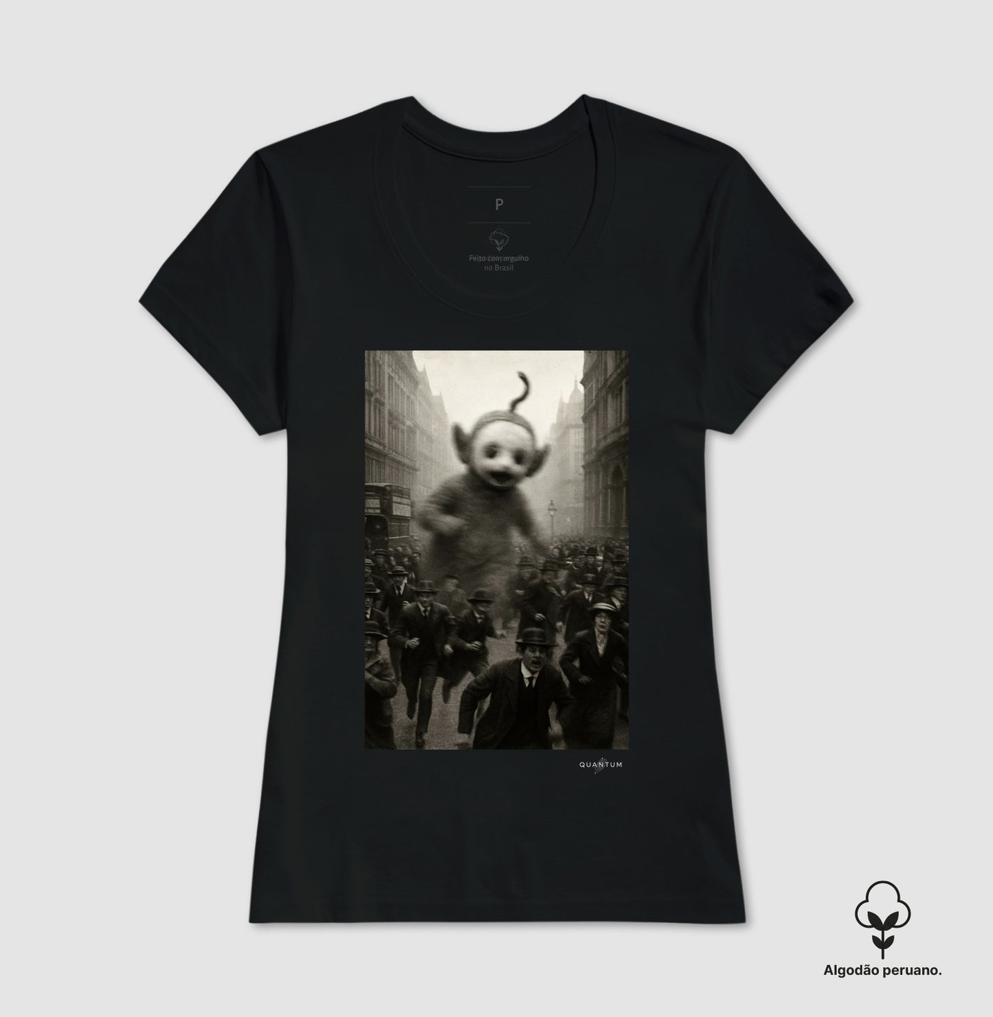 Camiseta premium Alguém viu a Laa-Laa?
