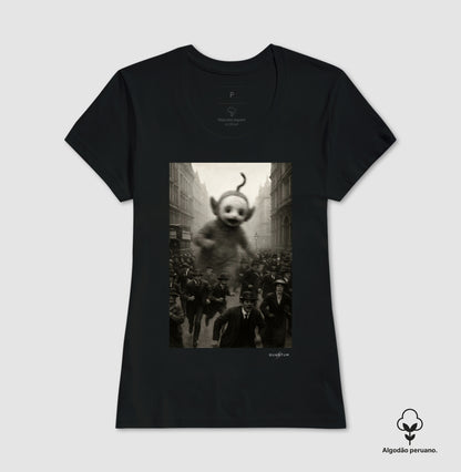 Camiseta premium Alguém viu a Laa-Laa?
