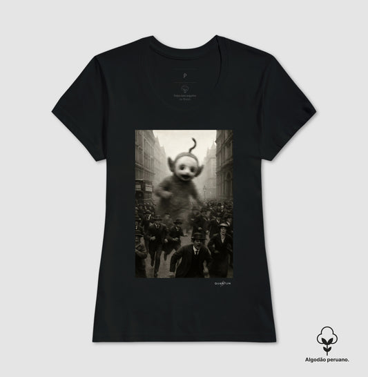 Camiseta premium Alguém viu a Laa-Laa?