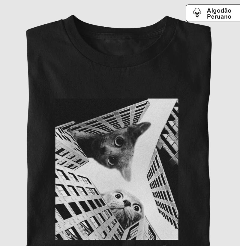 Camiseta premium Vila dos Gatos